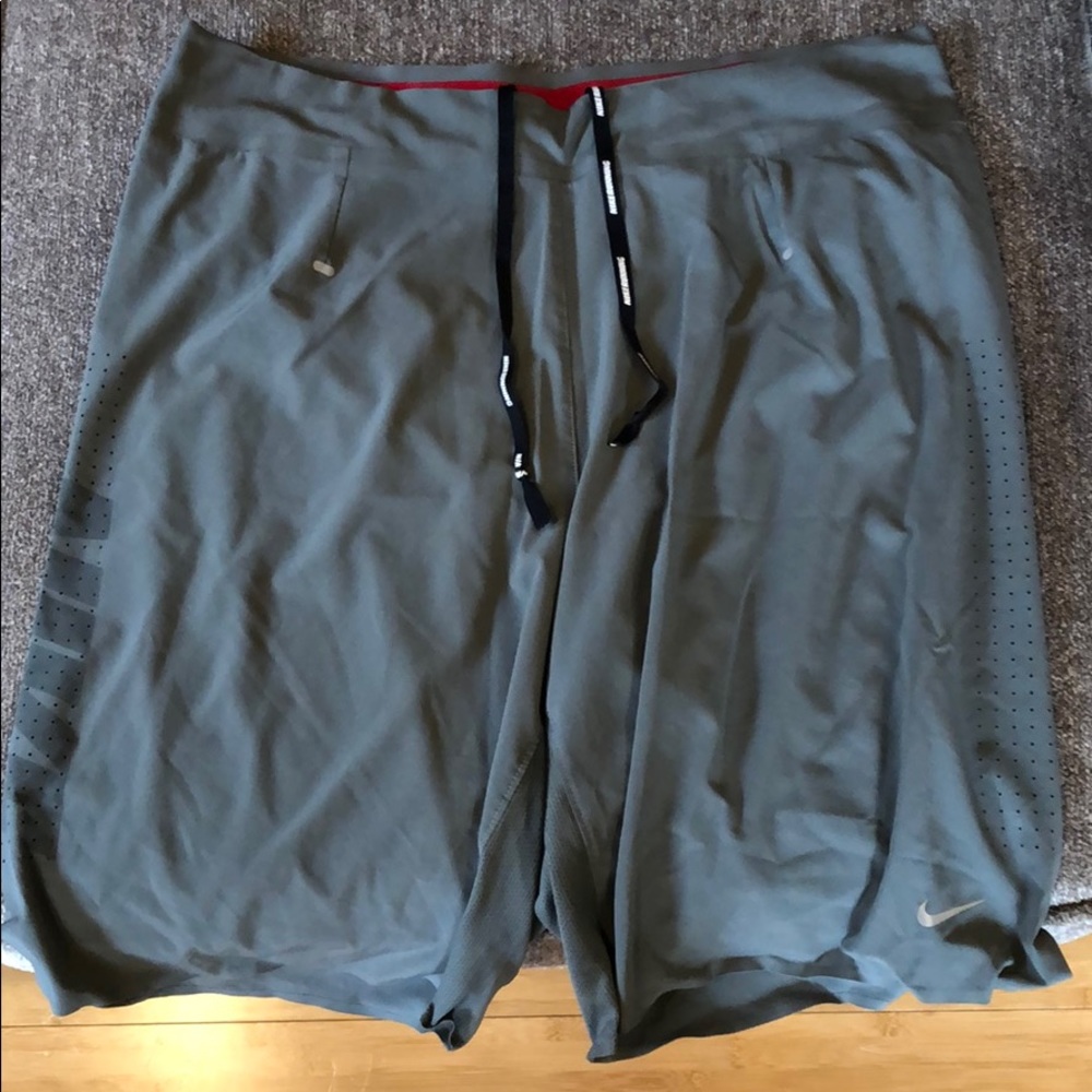 Nike Dri-fit running shorts.